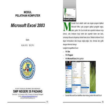 Microsoft Excel 2003