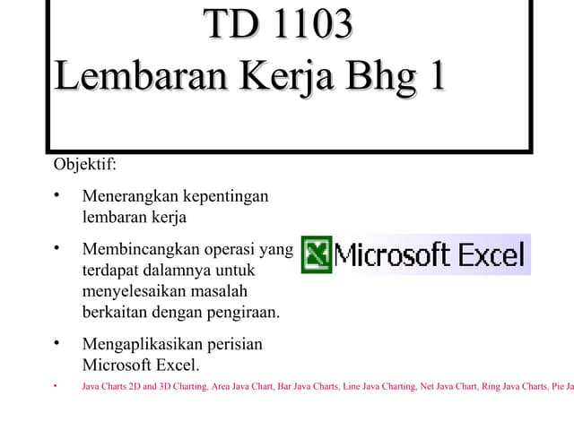 Microsoft excel 2003