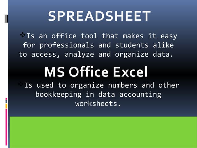 Microsoft excel 2007
