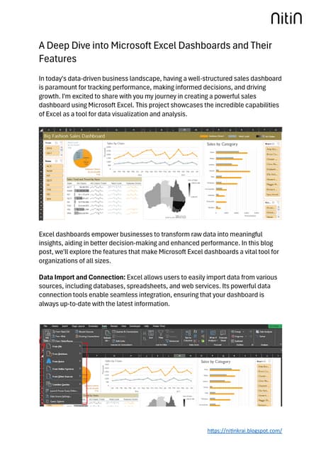 Microsoft Excel Dashboards And Their Features Pdf Microsoft Excel Dashboards And Their Features Pdf