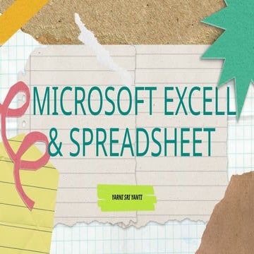 microsoft excell & Spreadsheet FUNCTIONS (1).pptx