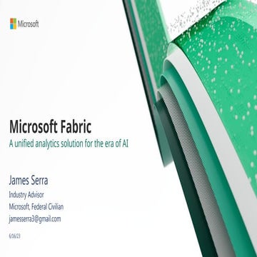 Next Step Microsoft Fabric Data Platform | PDF