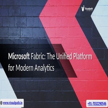 Microsoft Fabric Online Training Course | Fabric Online Training