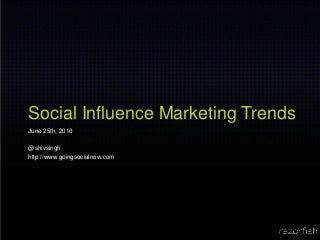 Social Trends - June 2010