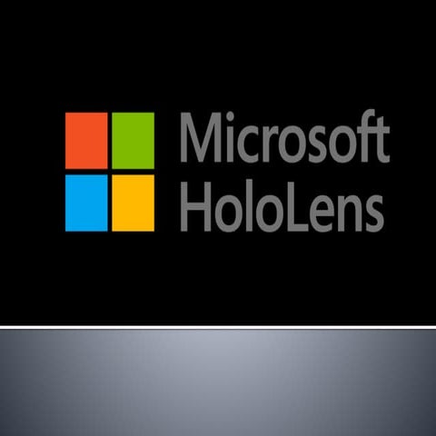 Microsoft holo lens