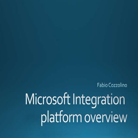 Microsoft Integration Platform