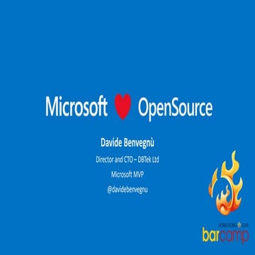 Microsoft &lt;3 Open Source