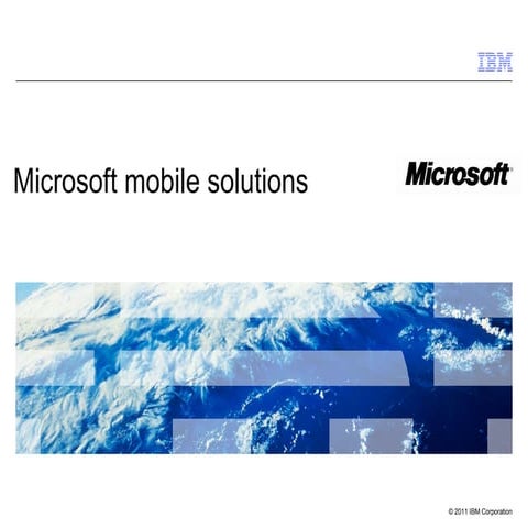 Microsoft mobile solutions