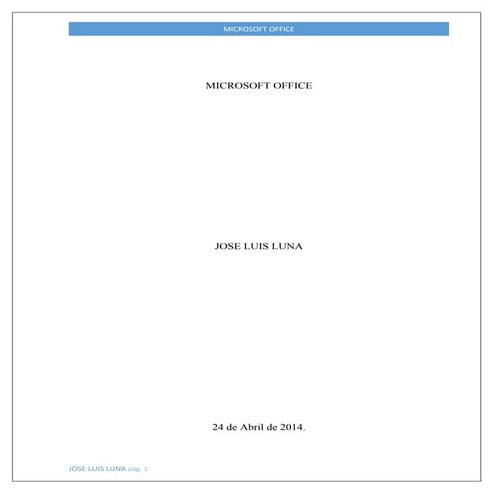 TRABAJO FINAL MICROSOFT OFFICE