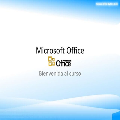 Microsoft office   introducción