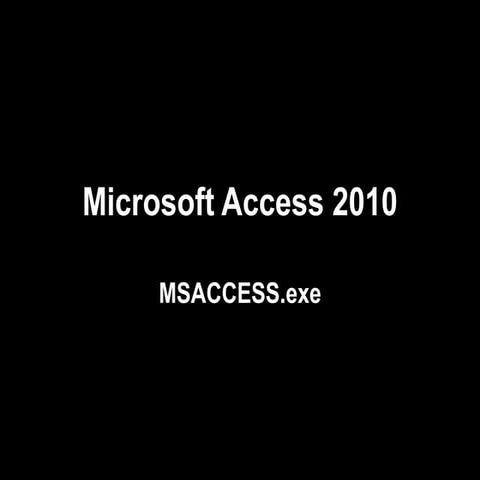 Microsoft Office 2010 | PPTX