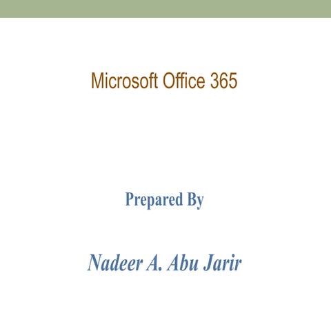 Microsoft office 365