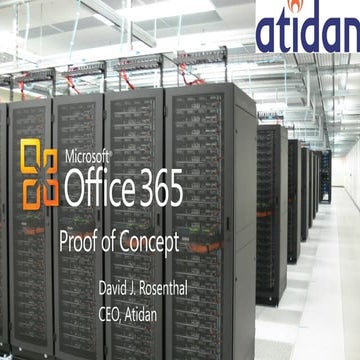 Microsoft Office 365 POC from Atidan