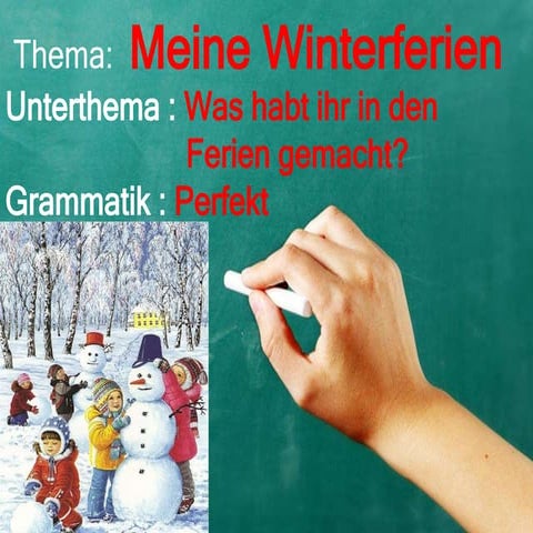 Meine WinterferienMeine Winterferien