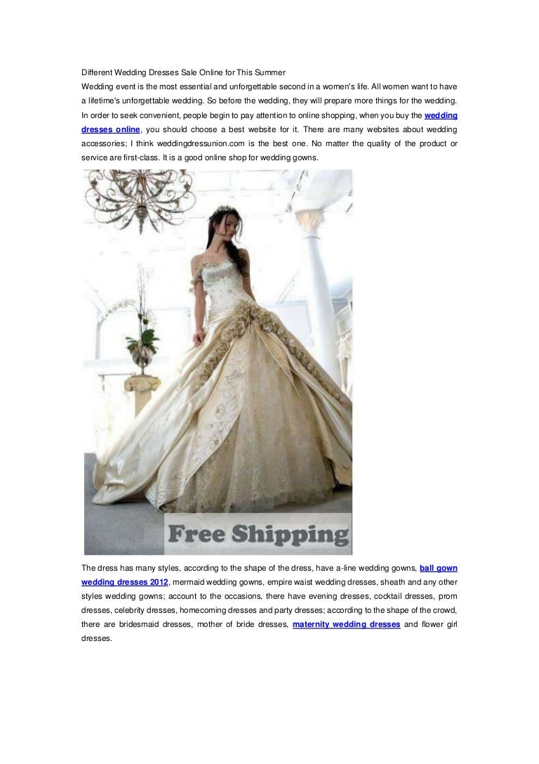 wedding dresses for sale online