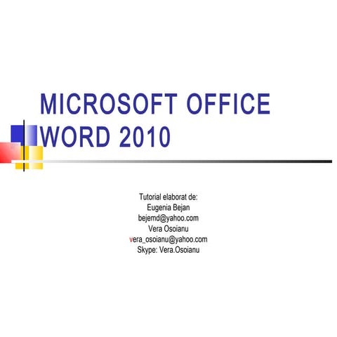 Microsoft office word 2010 | PPT image.