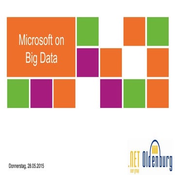 Microsoft on Big Data