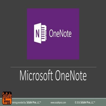 Microsoft OneNote