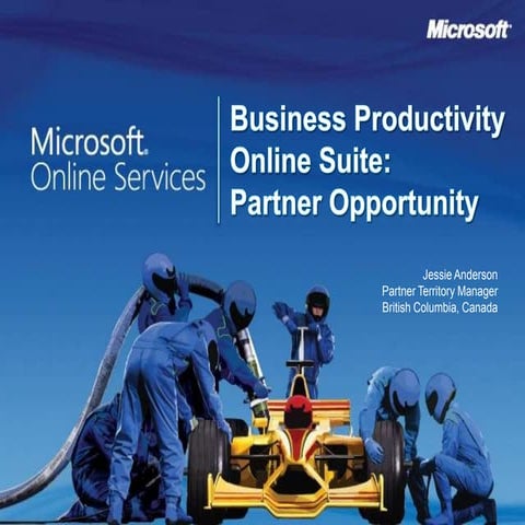 Microsoft Online Services Partner Core Deck