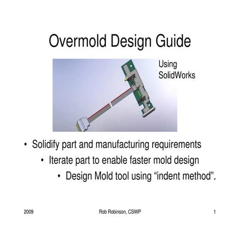 Overmold Design Guide