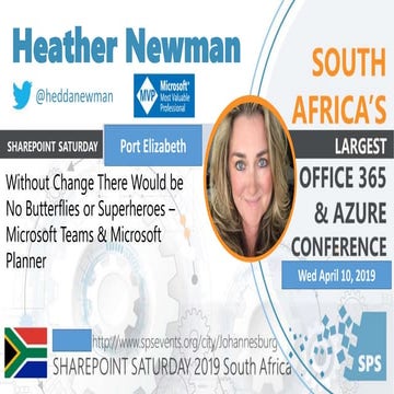 Office 365 Tour South Africa - Port Elizabeth - Without Change, There Would B...