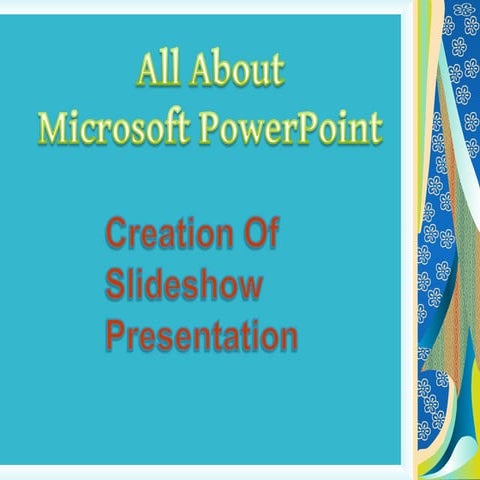 Microsoft power point