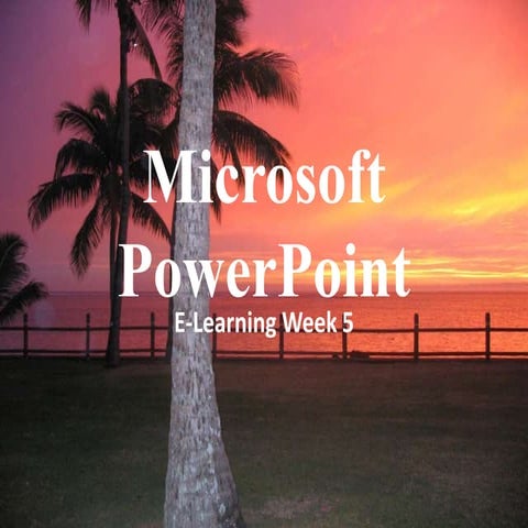 Microsoft power point