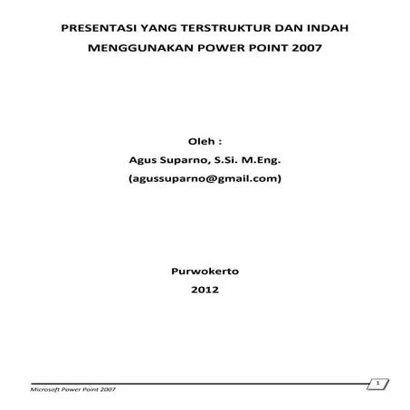 Microsoft power point