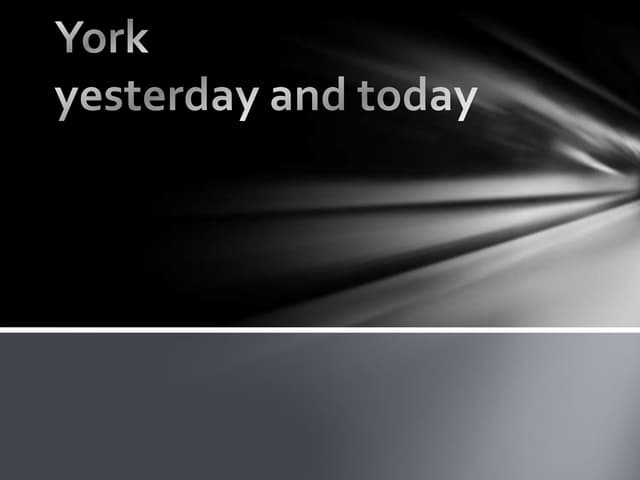York Ppt York Ppt