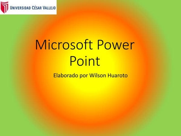 Microsoft power point Microsoft power point