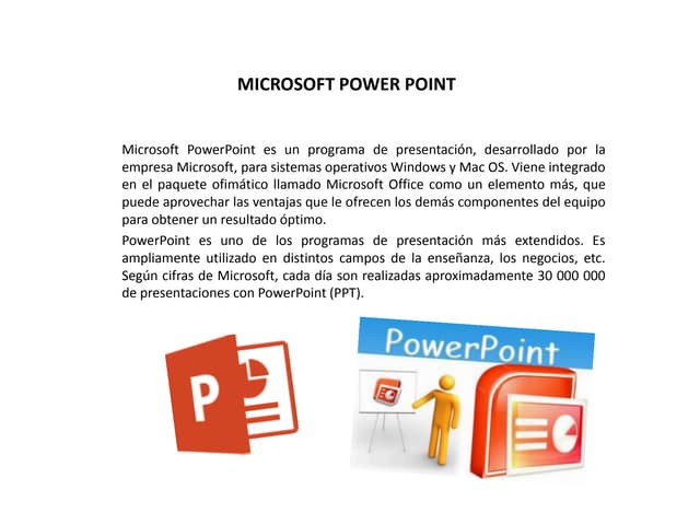 Microsoft power point