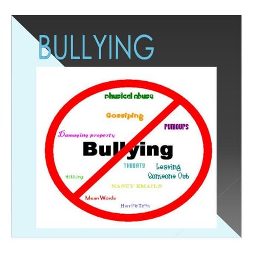 Microsoft Power Point   Bullying Lesson 6th Vc