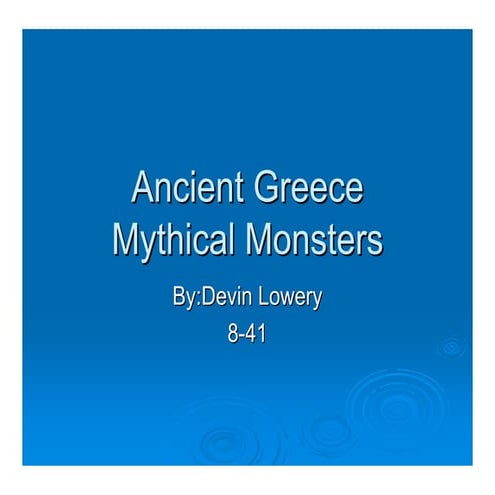 Microsoft power point  devin lowery ancient greece.ppt