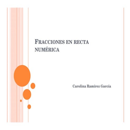 Microsoft power point fracciones en recta numérica 5º | PDF
