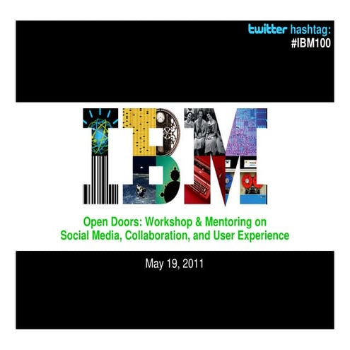 IBM Open Doors Workshop Master vUpload