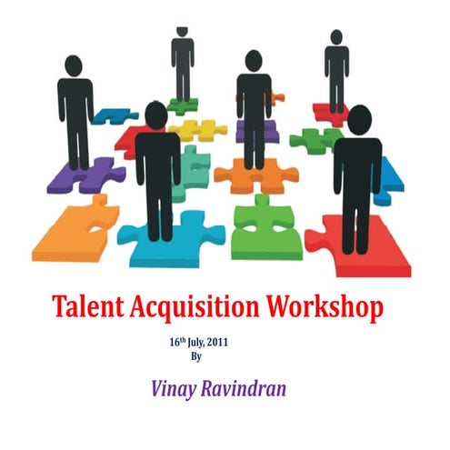 Talent Acquisition/ Recruitment Workshop