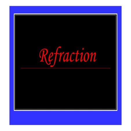   subjective refraction