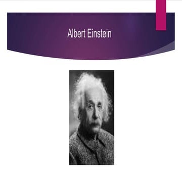 Einstein Albert | PPTX