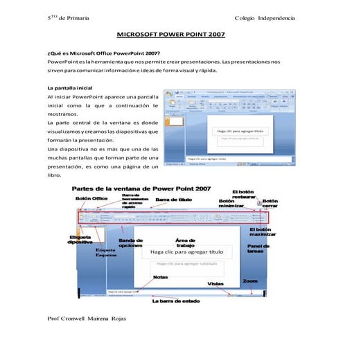 Microsoft power point 2007 | PDF