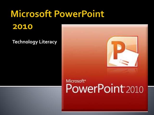 Microsoft PowerPoint 2010