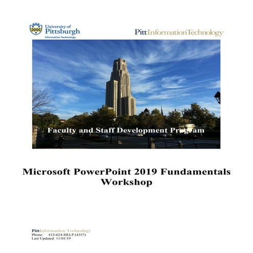Microsoft PowerPoint 2019 Fundamentals.pdf