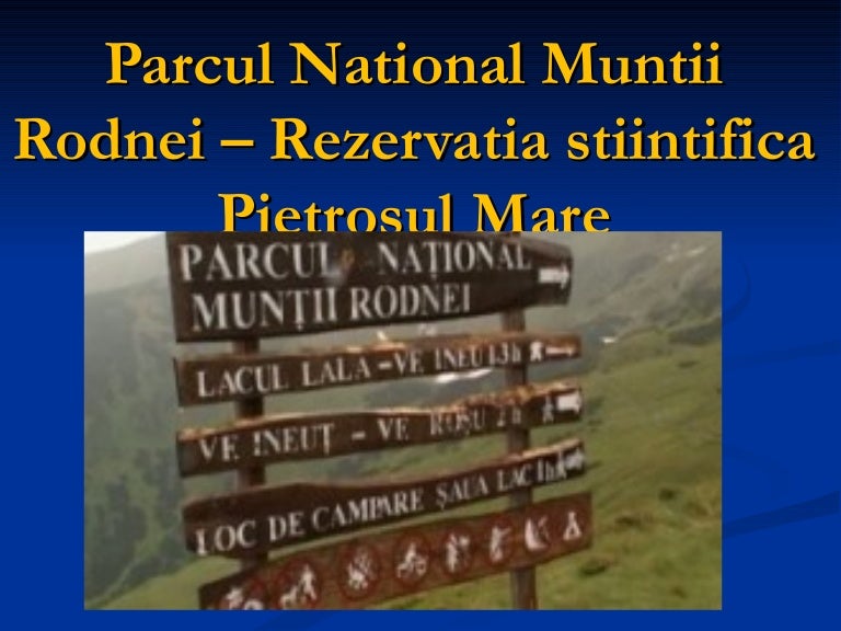 Rezervatia Stiintifica Pietrosul Mare Muntii Rodnei