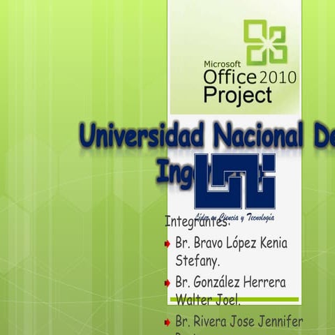 Microsoft project 2010 Tutorial 