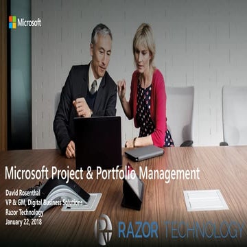 Microsoft Project and Portfolio Management