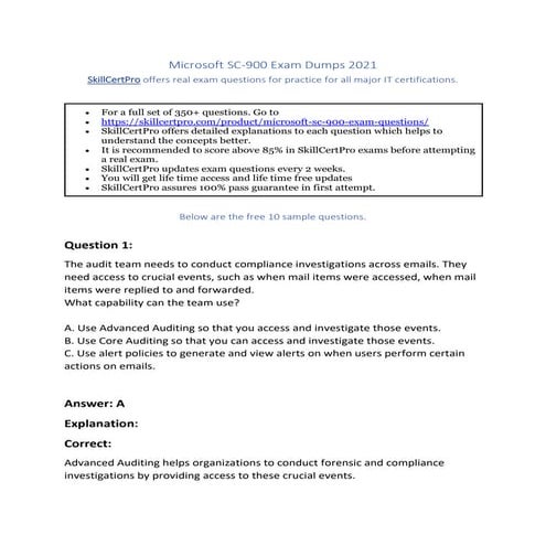 SC-100 Online Prüfung
