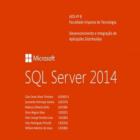 Microsoft SQL 2014