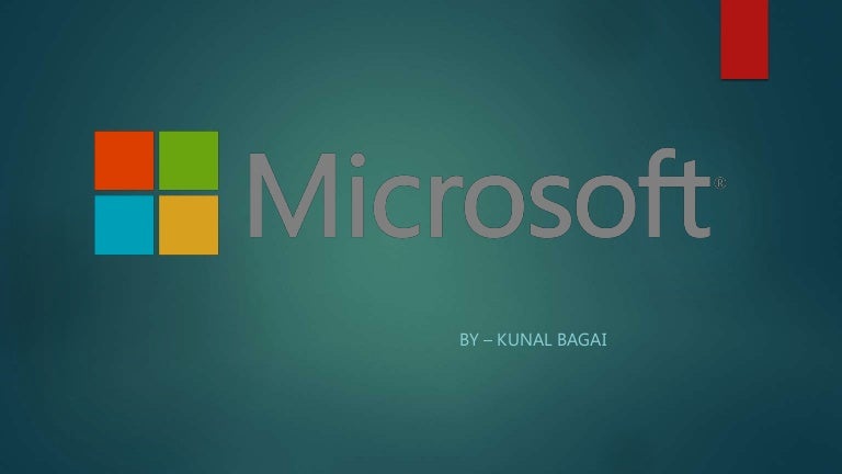 Microsoft success story