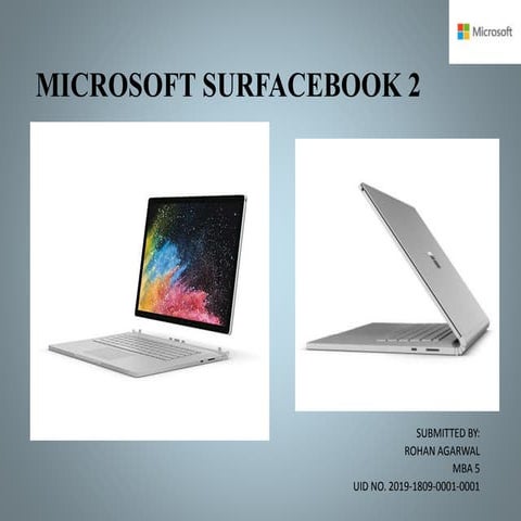 Microsoft surfacebook 2