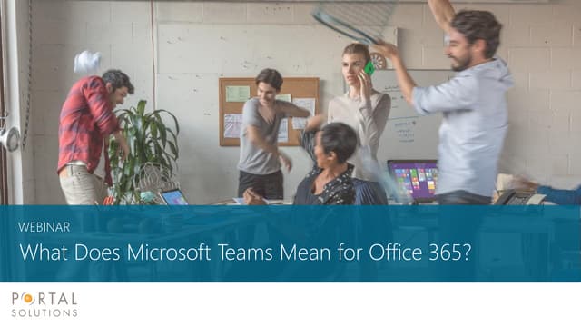 Webinar: What Does Microsoft Teams ...