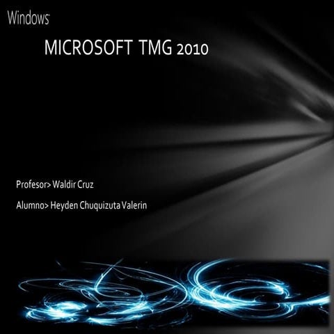 Microsoft  tmg 2010